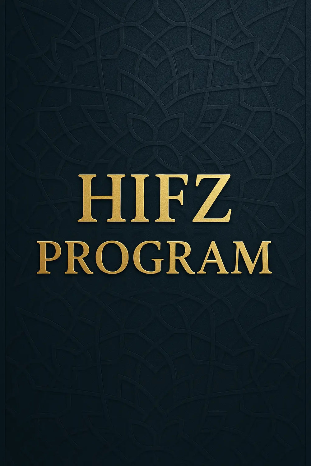 HIFZ PROGRAM